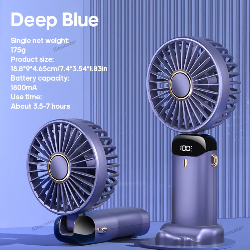 Mini ventilador de mano USB Ventilador portátil plegable