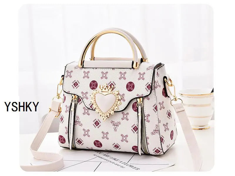 Bolso de mano, bolso de hombro con estampado de Sprite