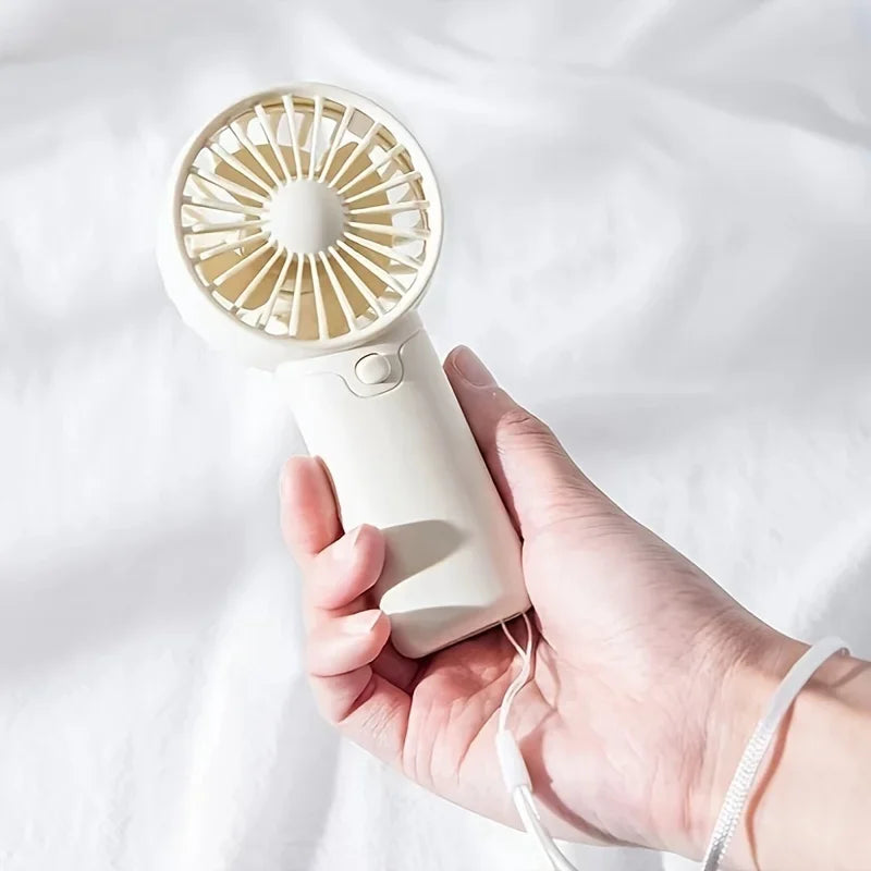 Mini ventilador portátil ventilador de mano
