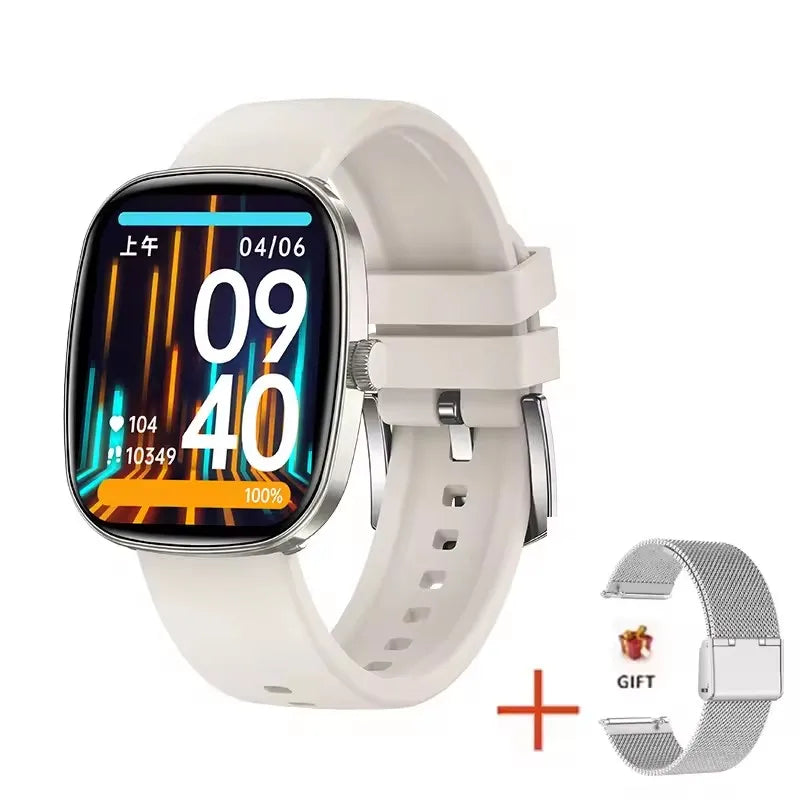 Smartwatch Bluetooth con Pantalla a Color y Monitoreo de Salud
