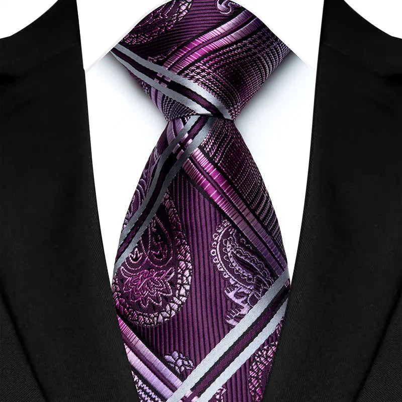 Corbata Elegante para Hombre 8CM Diseño Premium para Bodas y Oficina