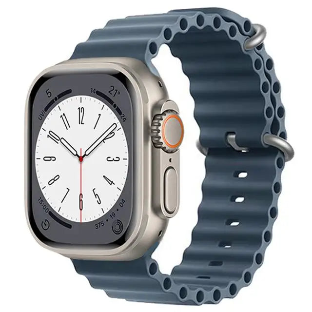 Correa Ocean de Silicón para Apple Watch Series y Ultra