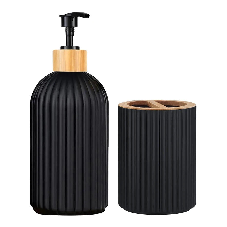 Organizador de Baño con Dispensador de Jabón