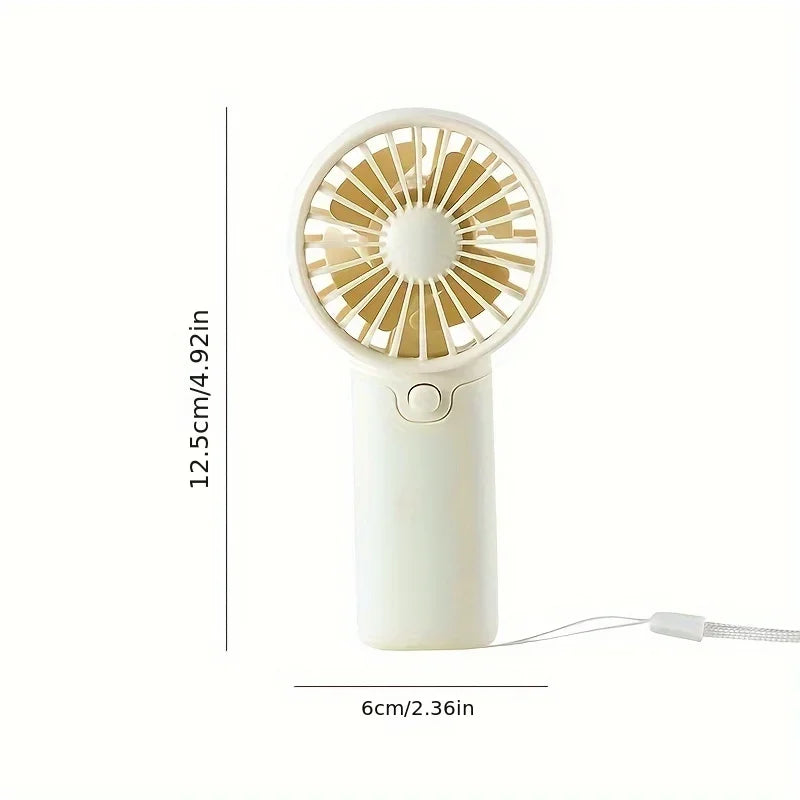 Mini ventilador portátil ventilador de mano