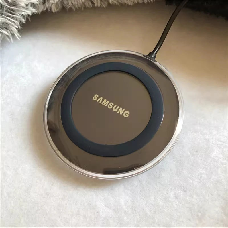 Cargador inalámbrico Samsung 5V 2A, almohadilla de carga