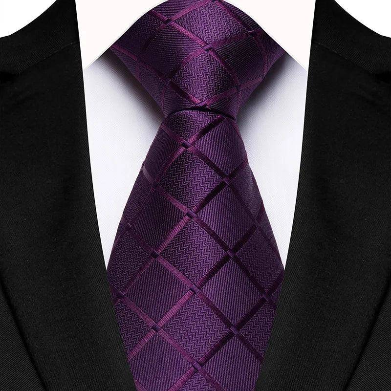 Corbata Elegante para Hombre 8CM Diseño Premium para Bodas y Oficina
