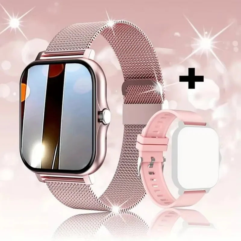 Smartwatch Bluetooth con Pantalla a Color y Monitoreo de Salud