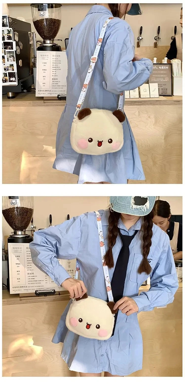 Mochila kawai de felpa, Panda Bear