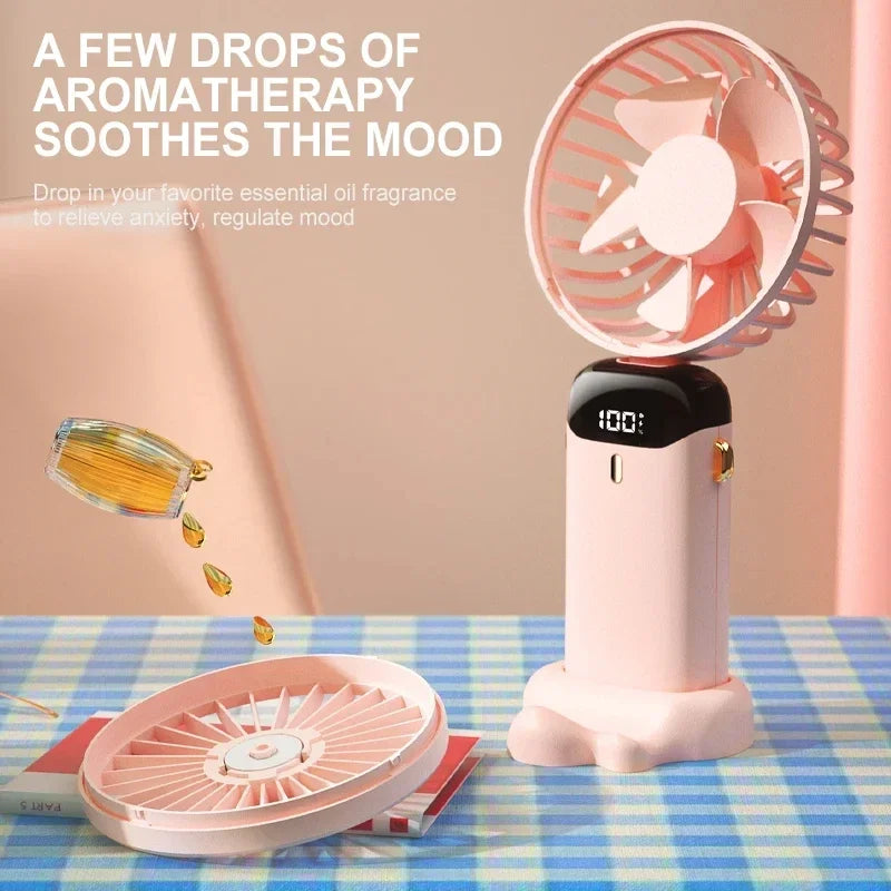 Mini ventilador portátil de mano