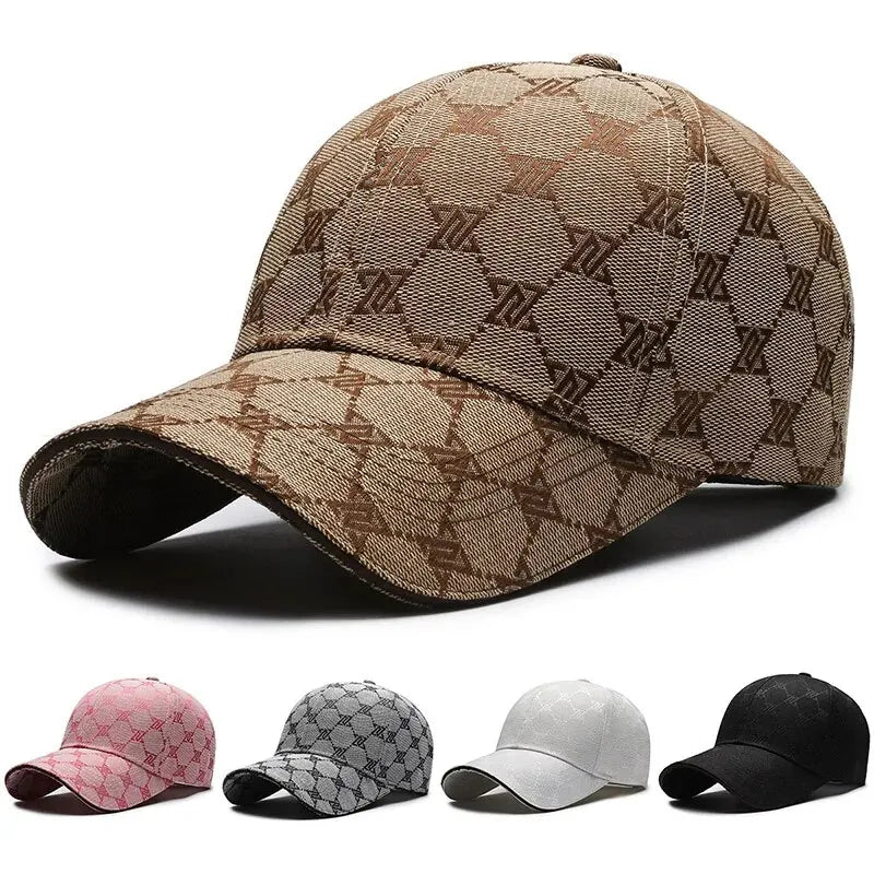 Gorra de béisbol cosida de tres líneas con protector solar