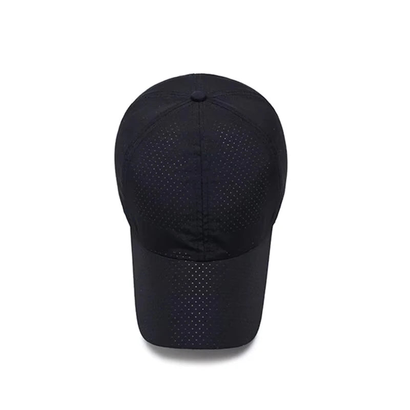Gorra de malla de Color sólido, gorra de béisbol
