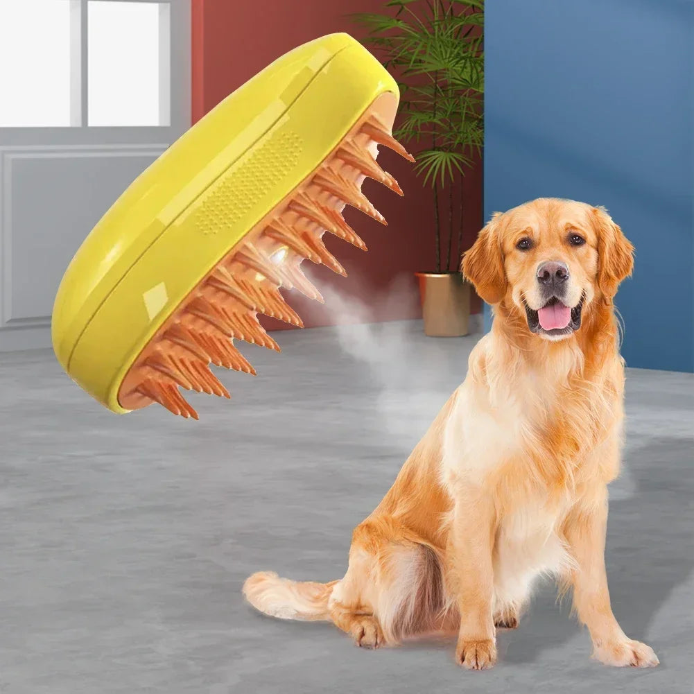 Cepillo de vapor para mascotas