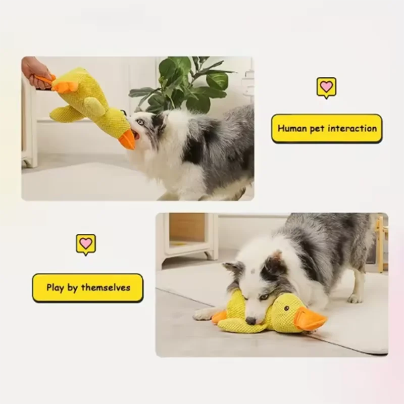 Juegete para mascota forma de patito