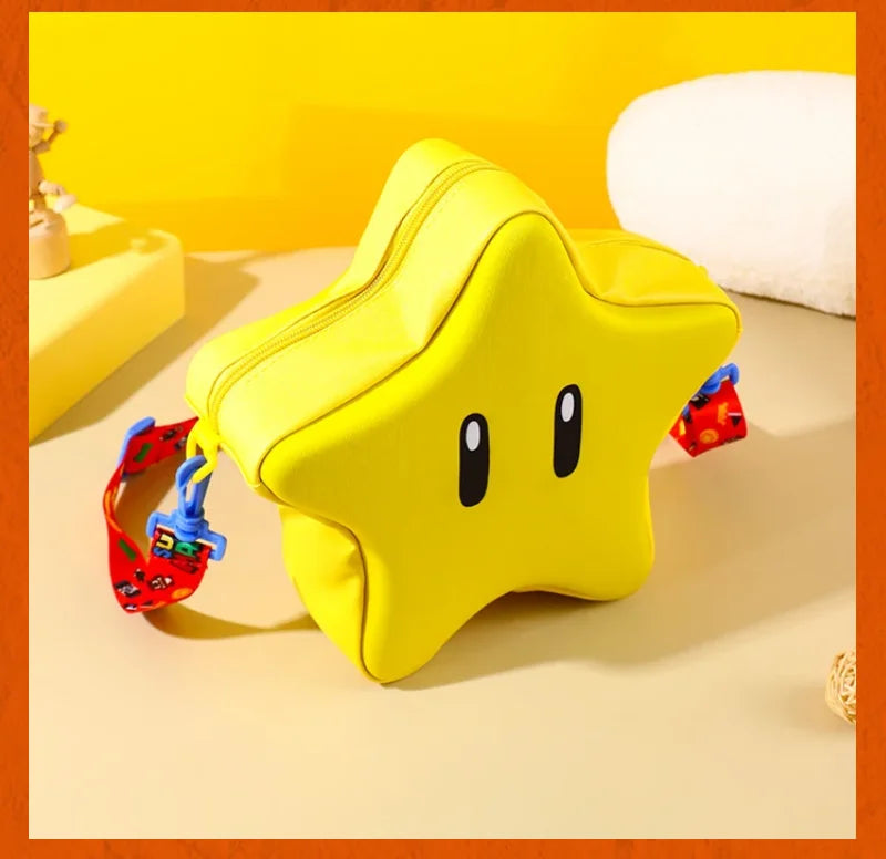 Mochila kawai forma de estrella para niño