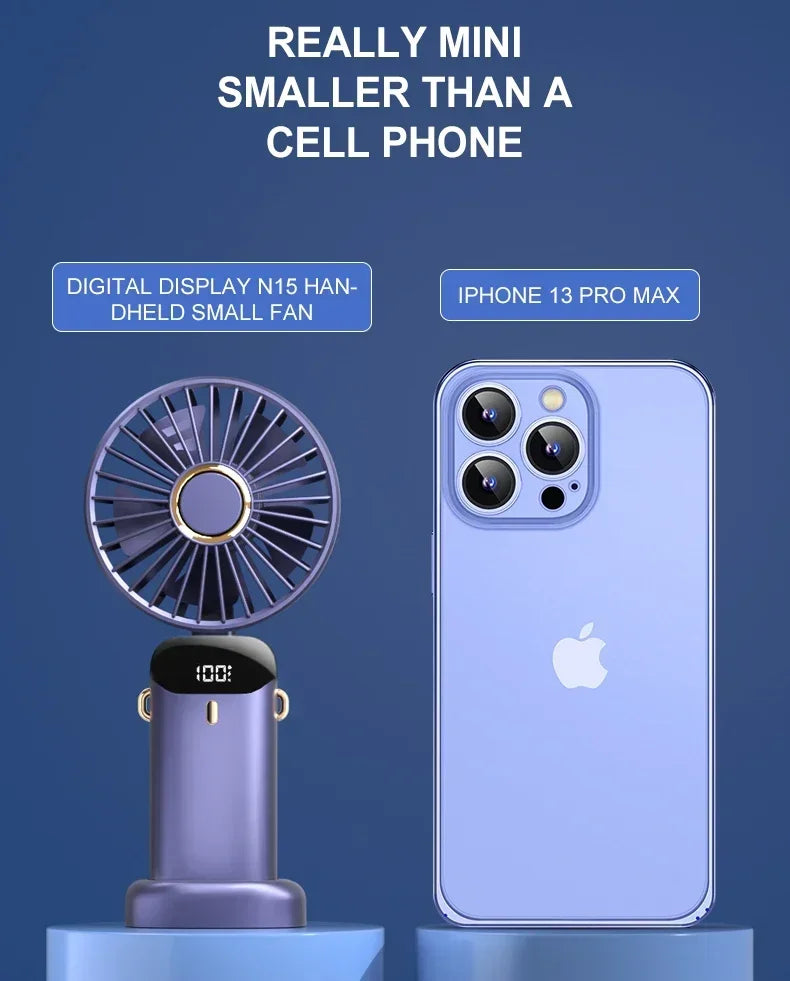Mini ventilador portátil de mano