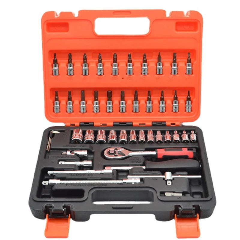 Kit de Herramientas Automotrices 12 Piezas con Matraca