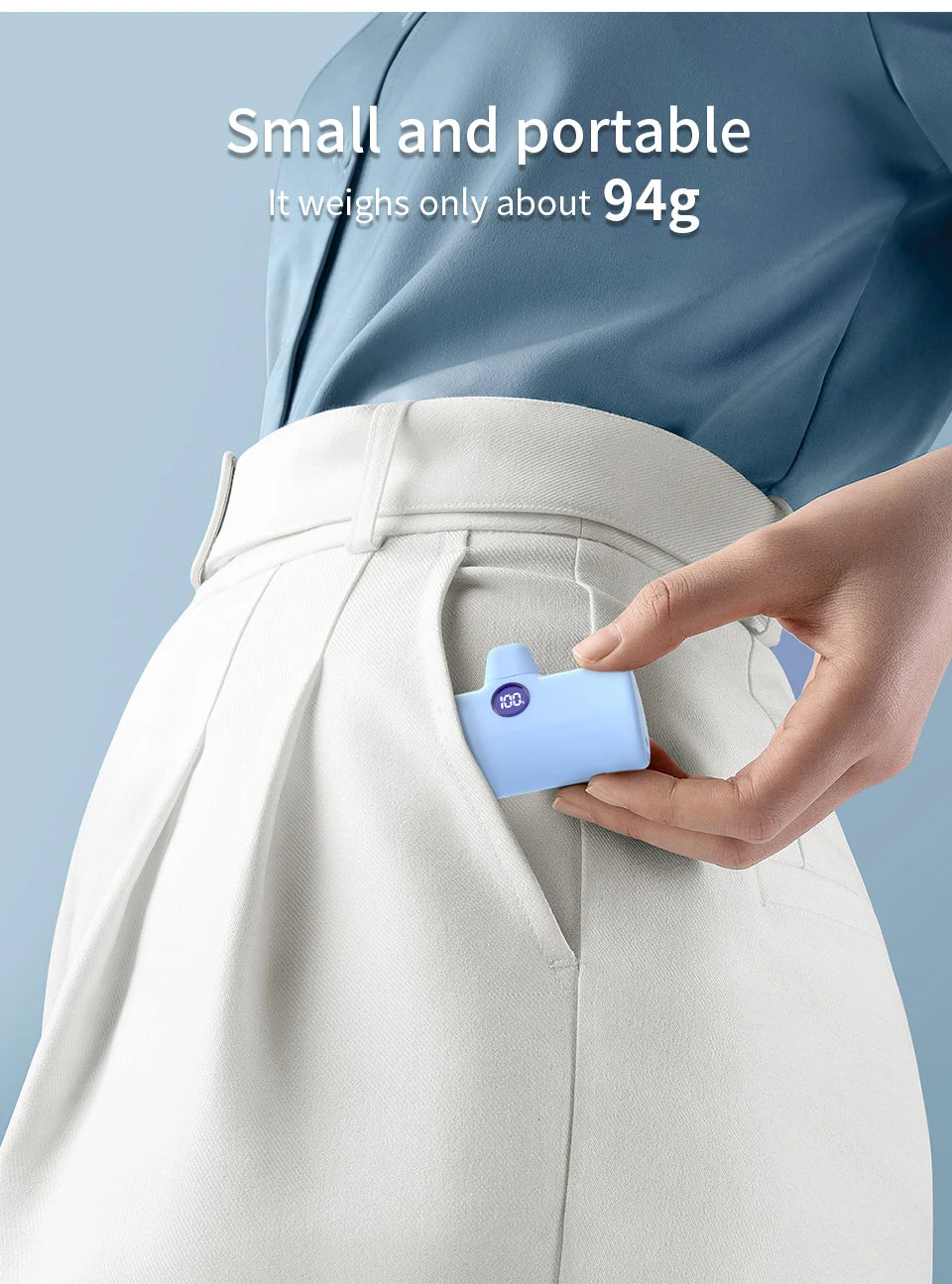 Mini cargador portátil, Banco de energía portátil