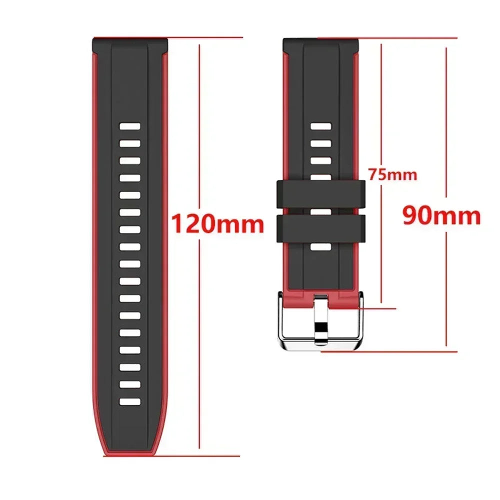 Correa de Silicón Deportiva 20mm/22mm para Huawei y Honor Watch