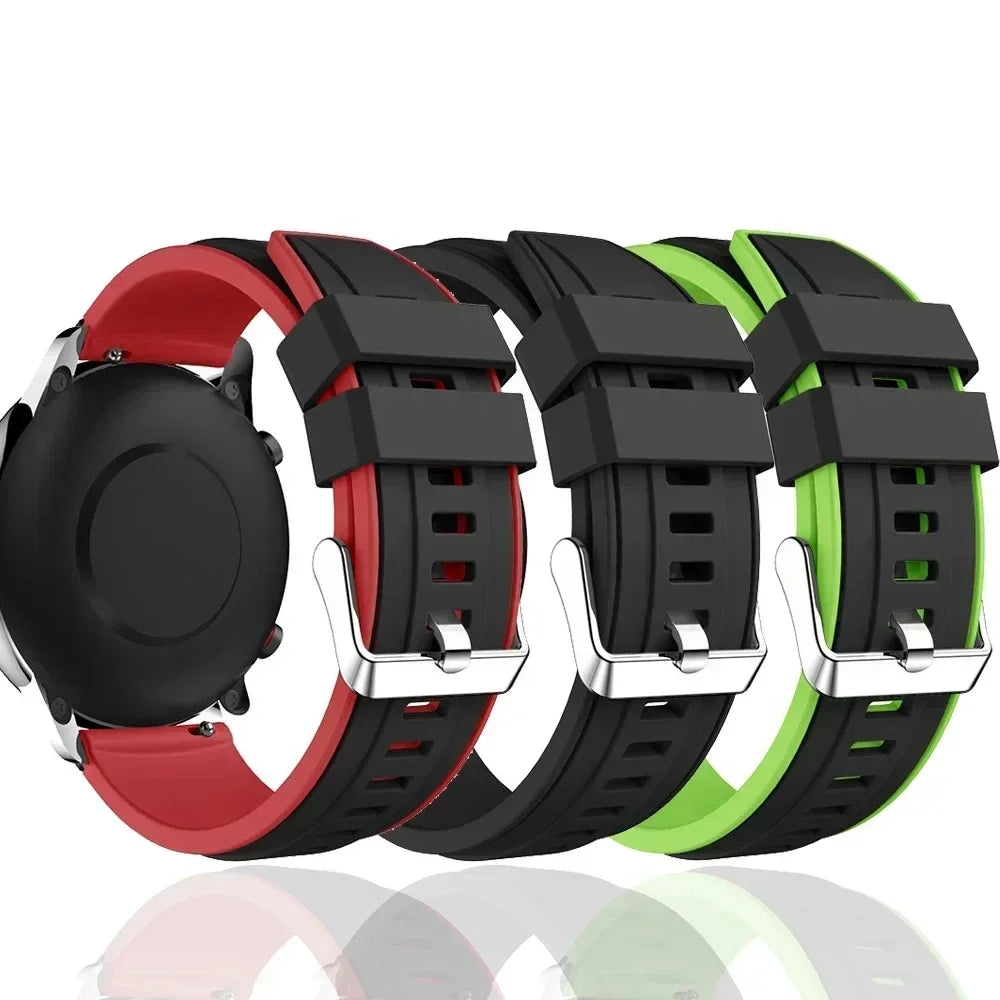 Correa de Silicón Deportiva 20mm/22mm para Huawei y Honor Watch