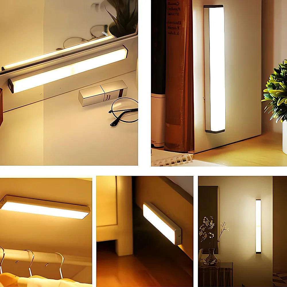 Luz LED con Sensor de Movimiento Recargable USB