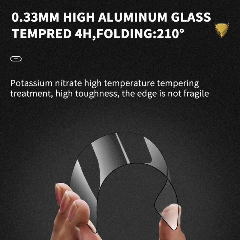 Armadura dorada vidrio templado para Samsung