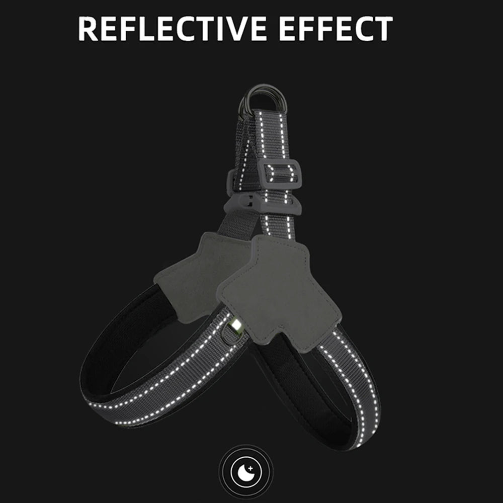 Arnés Reflectante Ajustable para Perros Pequeños y Medianos
