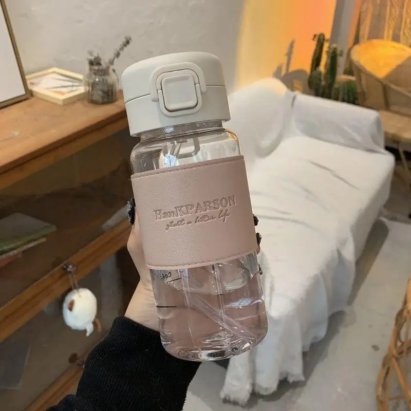 Botella de agua kawai