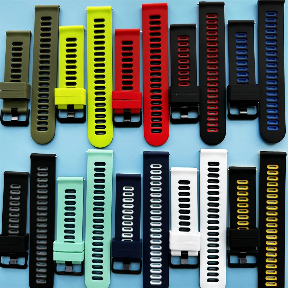 Correa de Silicón Deportiva 20mm/22mm para Huawei y Honor Watch