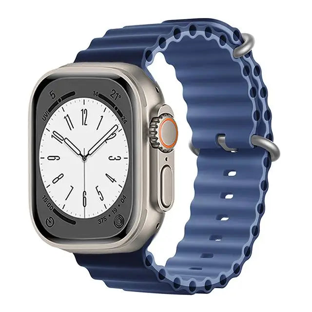 Correa Ocean de Silicón para Apple Watch Series y Ultra