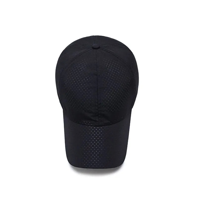 Gorra de malla de Color sólido, gorra de béisbol