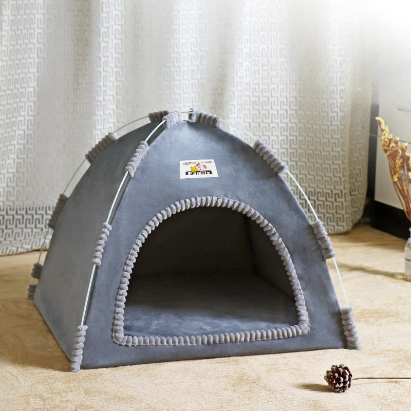 Casa plegable para gatitos