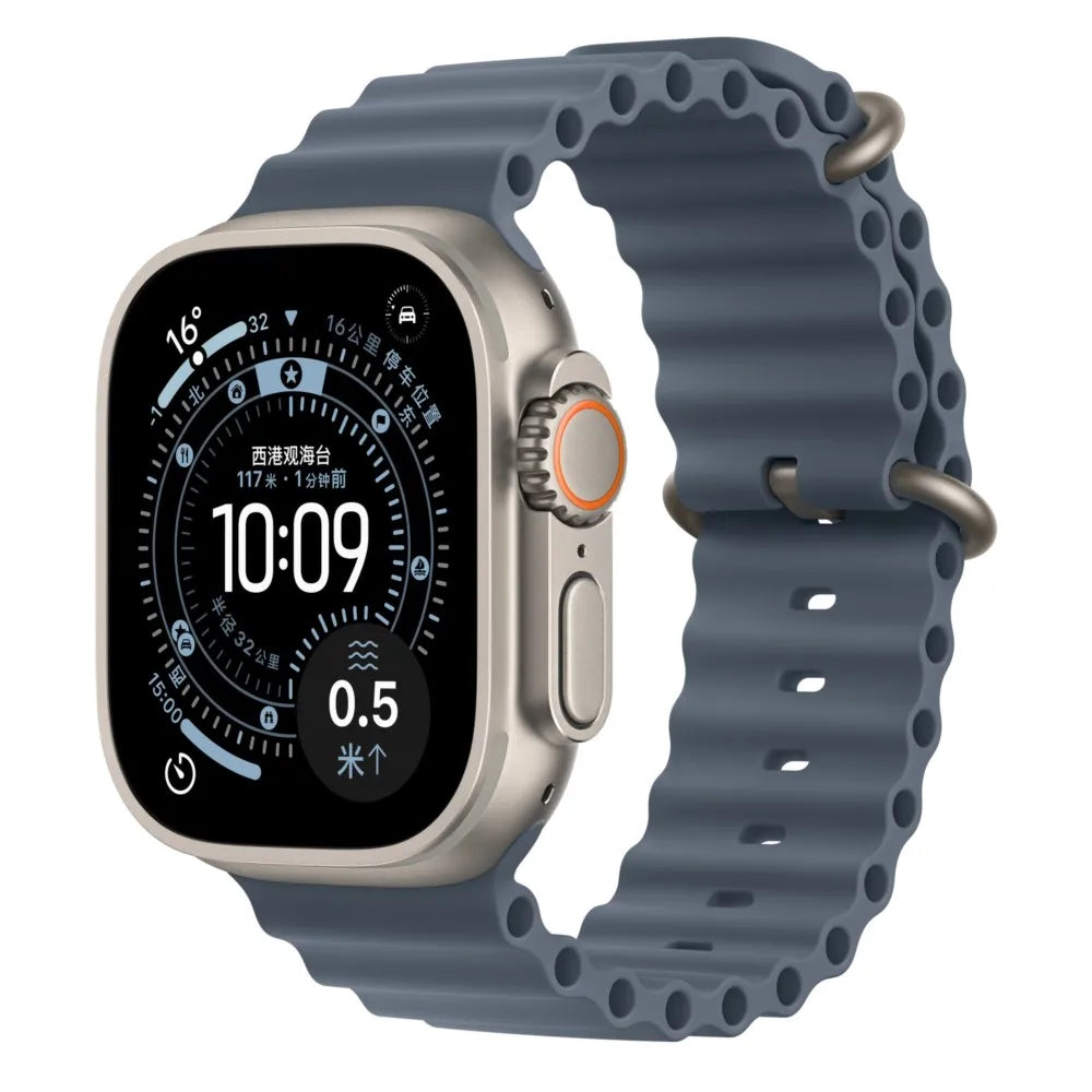 Correa Ocean de Silicón para Apple Watch Series y Ultra