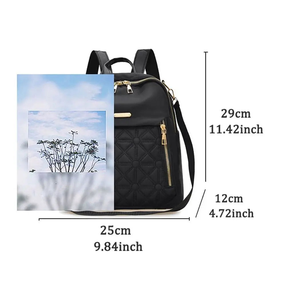 Mochila de lujo Simple de tela Oxford,