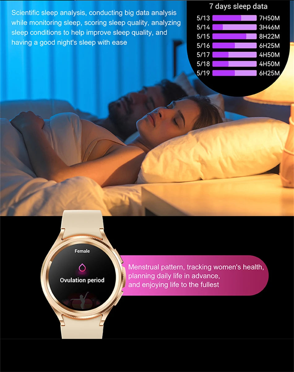 Smartwatch Deportivo 2025 para Hombre con Pantalla AMOLED e IP68