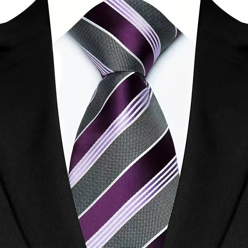 Corbata Elegante para Hombre 8CM Diseño Premium para Bodas y Oficina