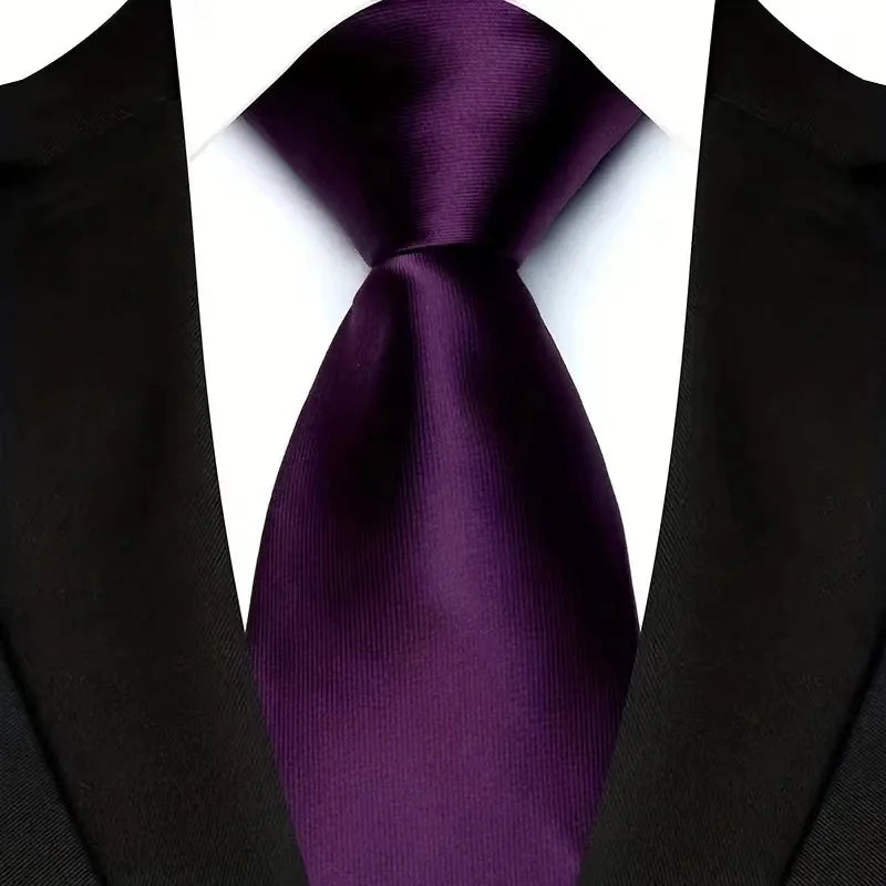 Corbata Elegante para Hombre 8CM Diseño Premium para Bodas y Oficina