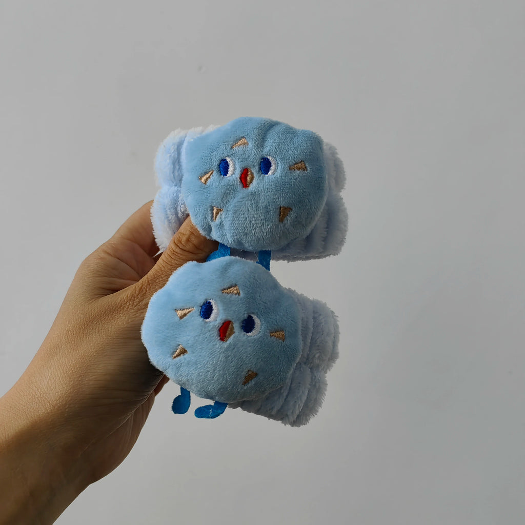 Set Spa: Diadema + Muñequeras forma de pan