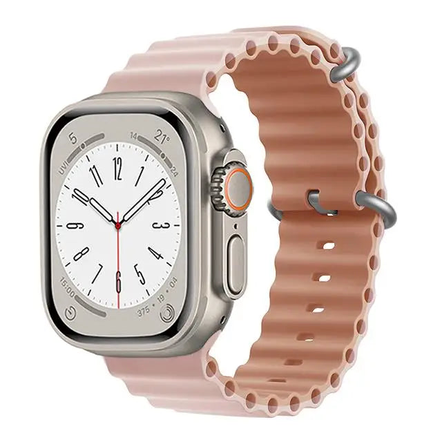 Correa Ocean de Silicón para Apple Watch Series y Ultra