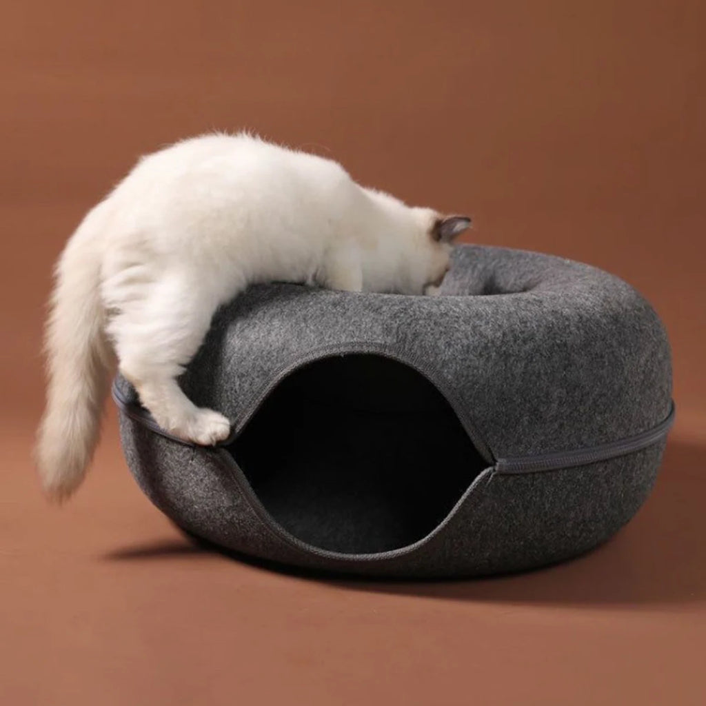 Túnel B Donut para gatos, túnel interactivo