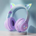 Auriculares Glow para videojuegos de gatito