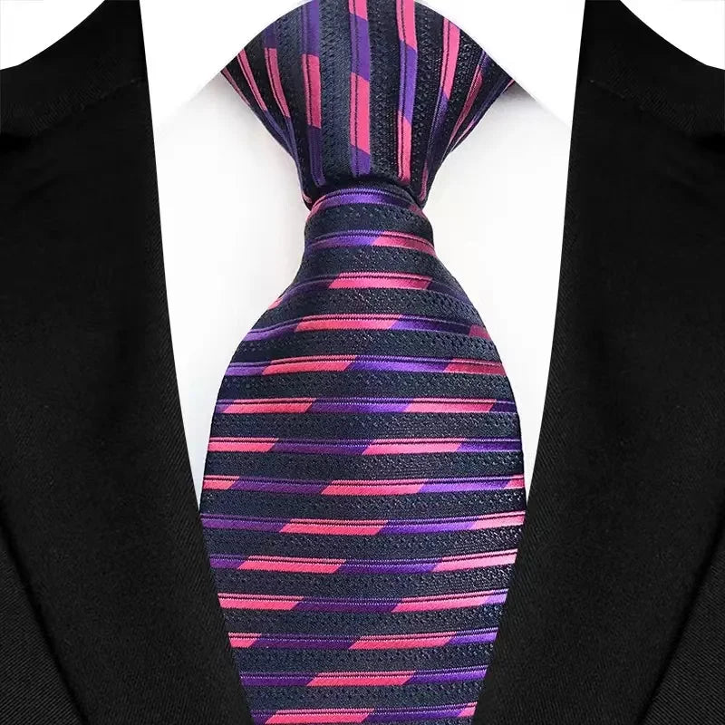 Corbata Elegante para Hombre 8CM Diseño Premium para Bodas y Oficina