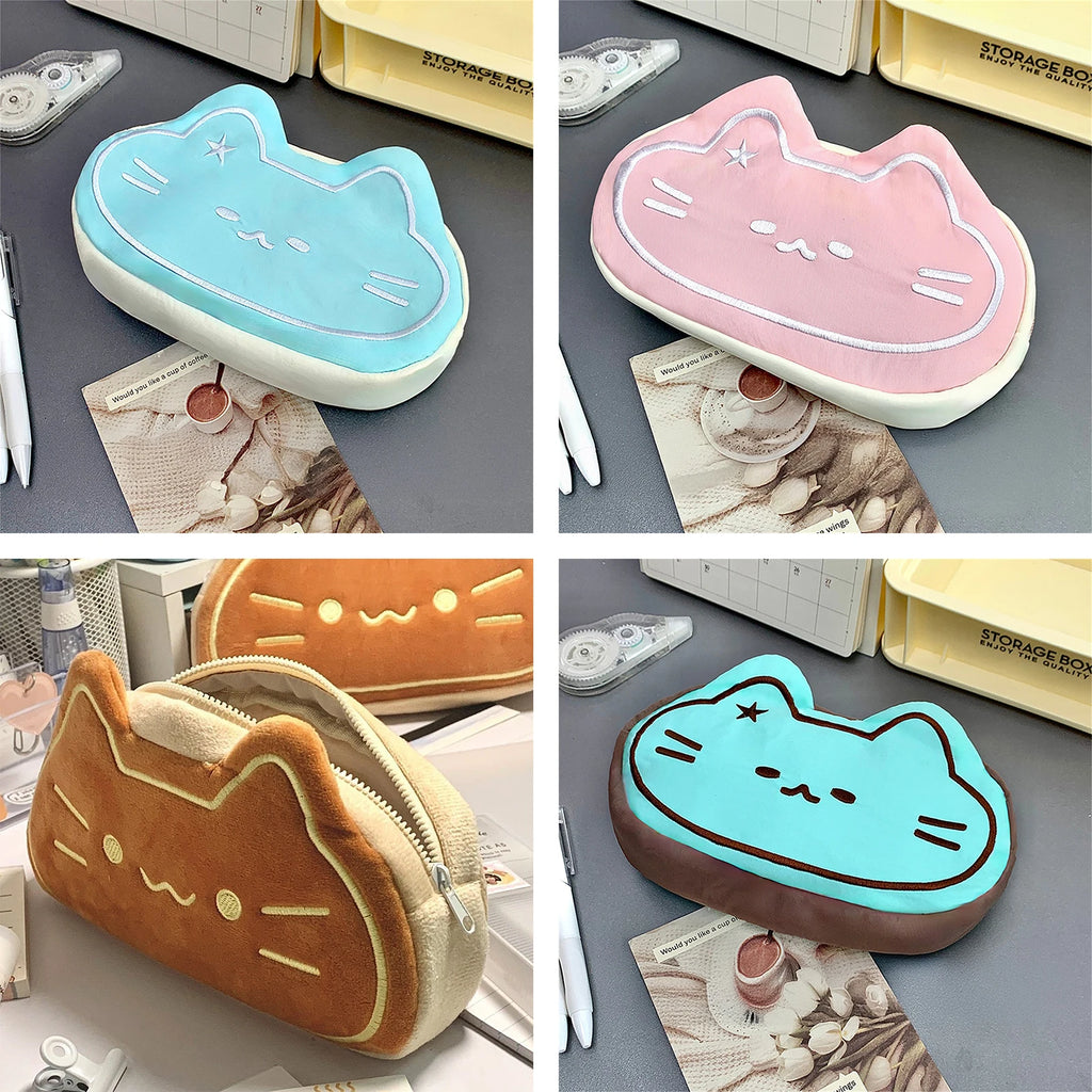 Estuche Kawaii de Felpa para Lápices