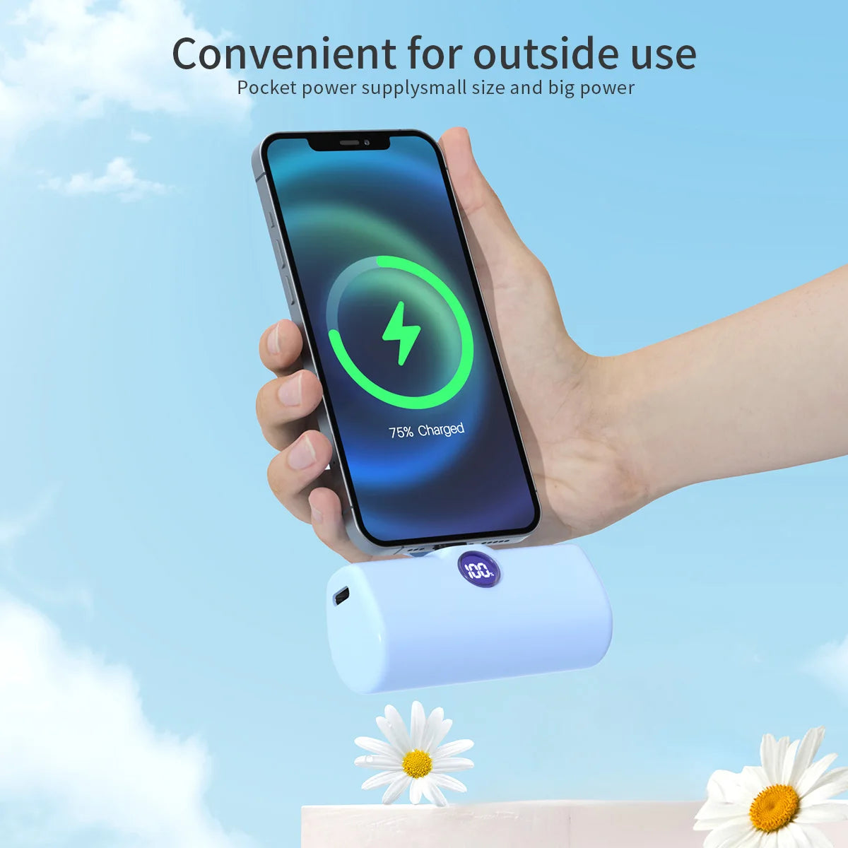 Mini cargador portátil, Banco de energía portátil