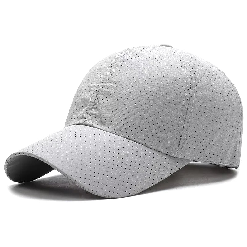 Gorra de malla de Color sólido, gorra de béisbol