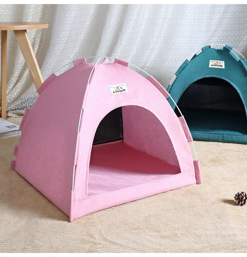 Casa plegable para gatitos