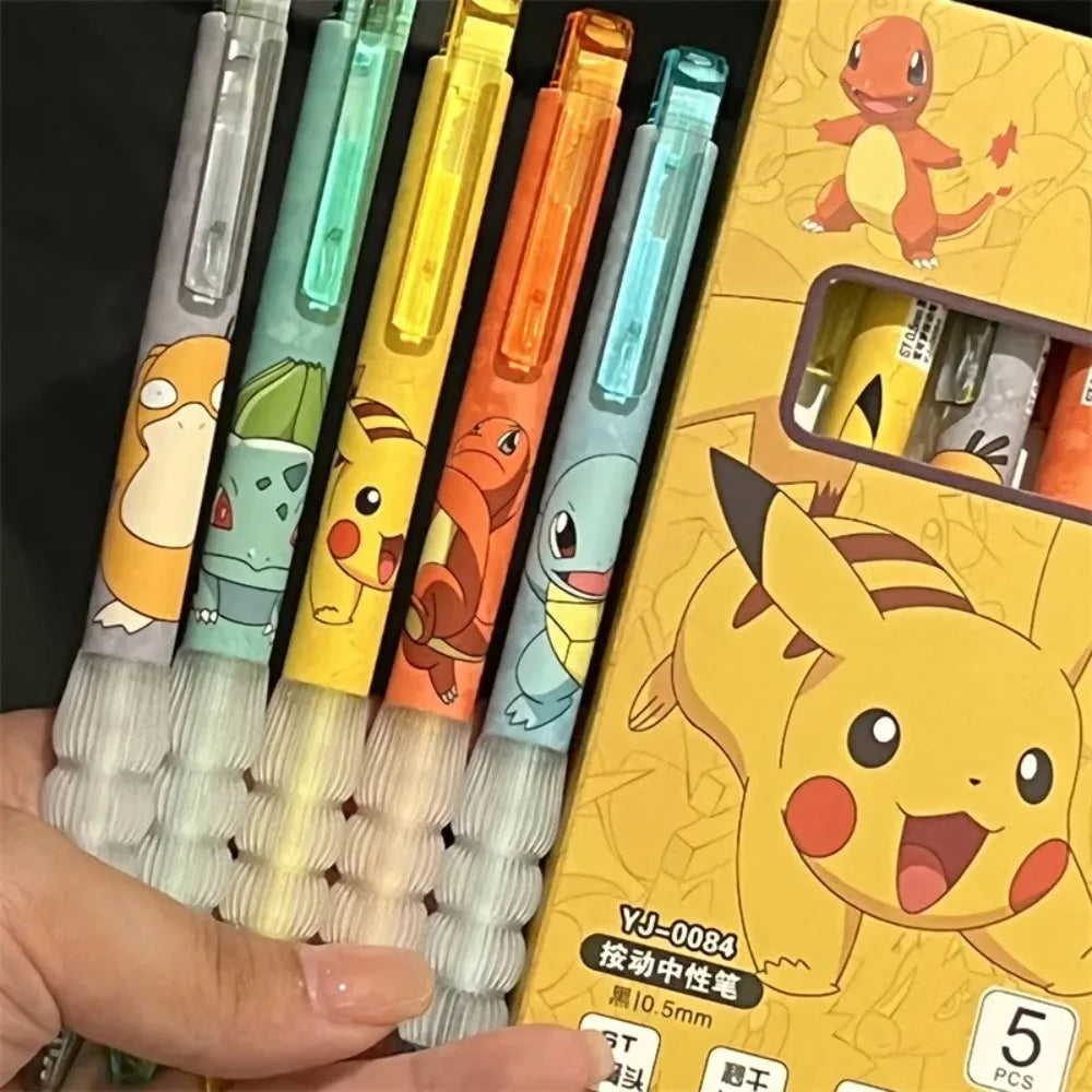 Juego de bolígrafos de Gel de anime