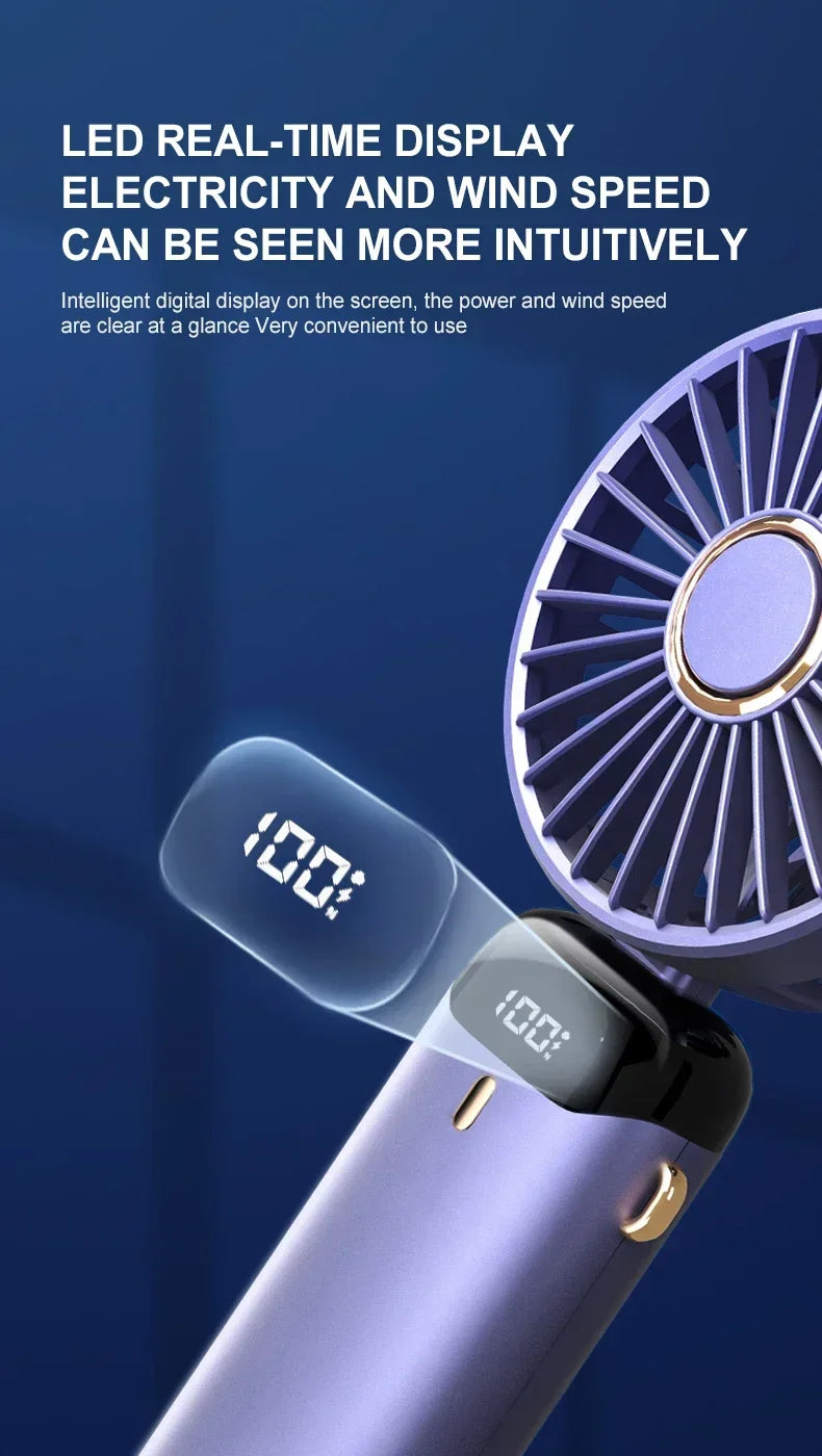 Mini ventilador portátil de mano