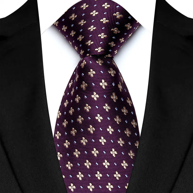 Corbata Elegante para Hombre 8CM Diseño Premium para Bodas y Oficina