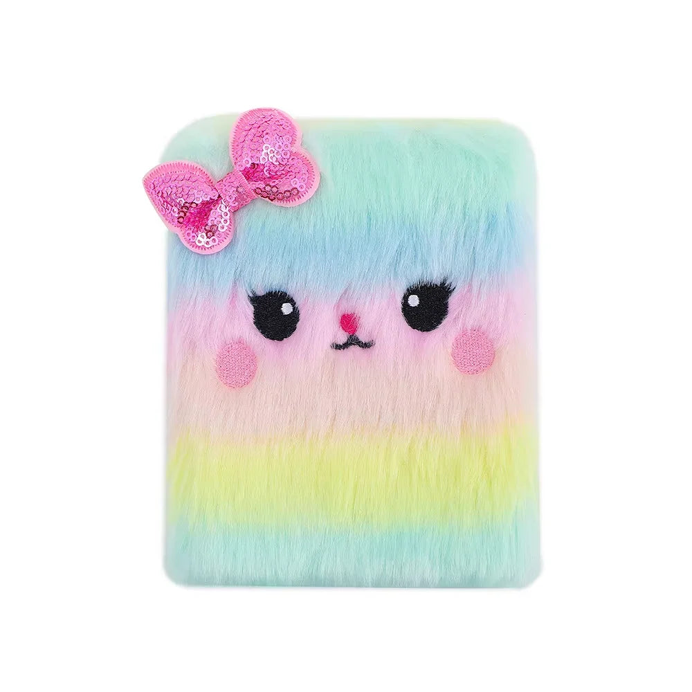 Libreta de Gato de Felpa para Regalo