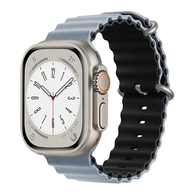 Correa Ocean de Silicón para Apple Watch Series y Ultra